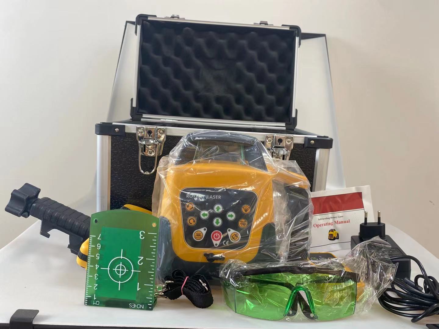 Rotary Laser Level 500M Range - عالية الدقة التلقائي الإلكترونية التسوية الذاتية