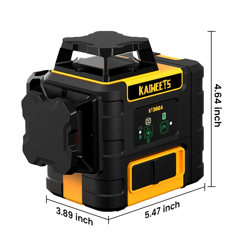 Laser Level 3D Cross Line Self Leveling - أداة تسوية ذاتية المستوى ثلاثية الأبعاد