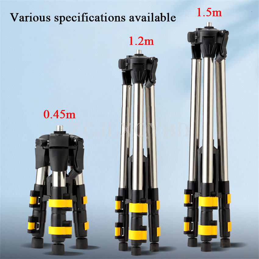 Laser Level Tripod Stand 1.5M - 0.45 متر 1.2 متر 1.5 متر