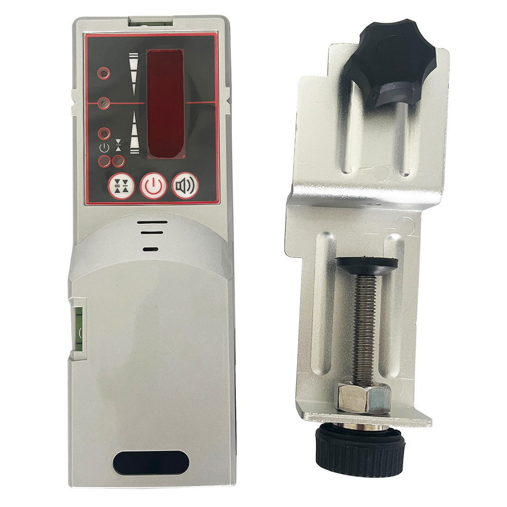 Laser Level With Receiver Detector - Heipoe HD-1S شعاع أحمر/جهاز استقبال الشعاع