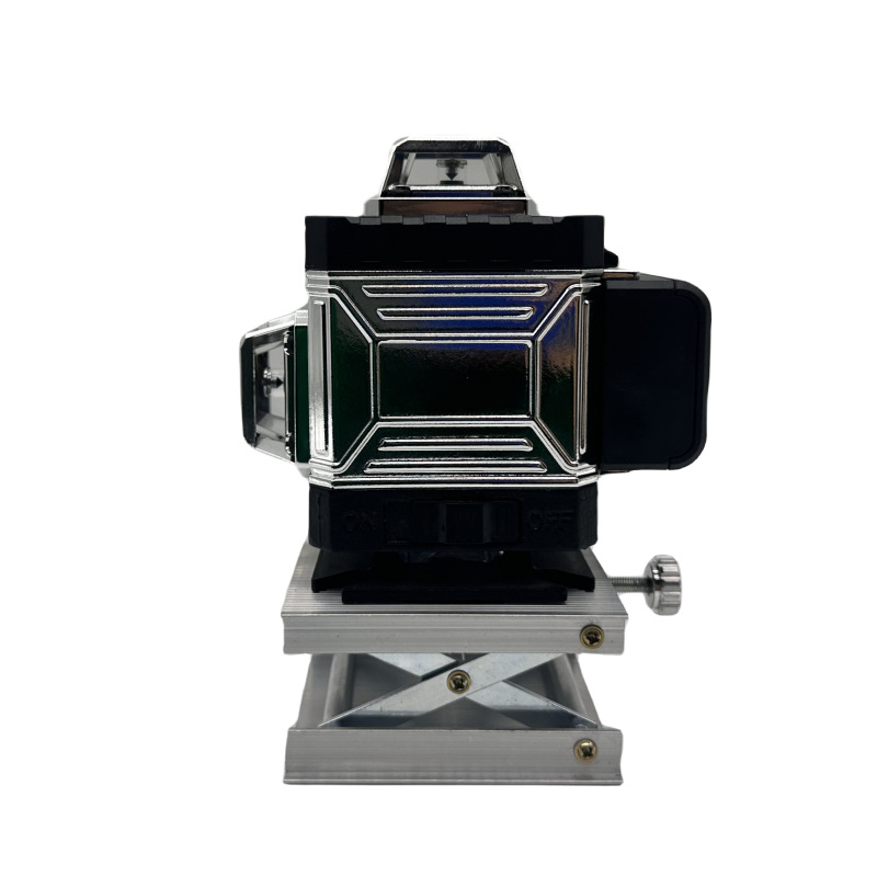 Laser Level 4D 16 Line Green - ميزان ليزر ثلاثي الأبعاد بمرآة، مطلي