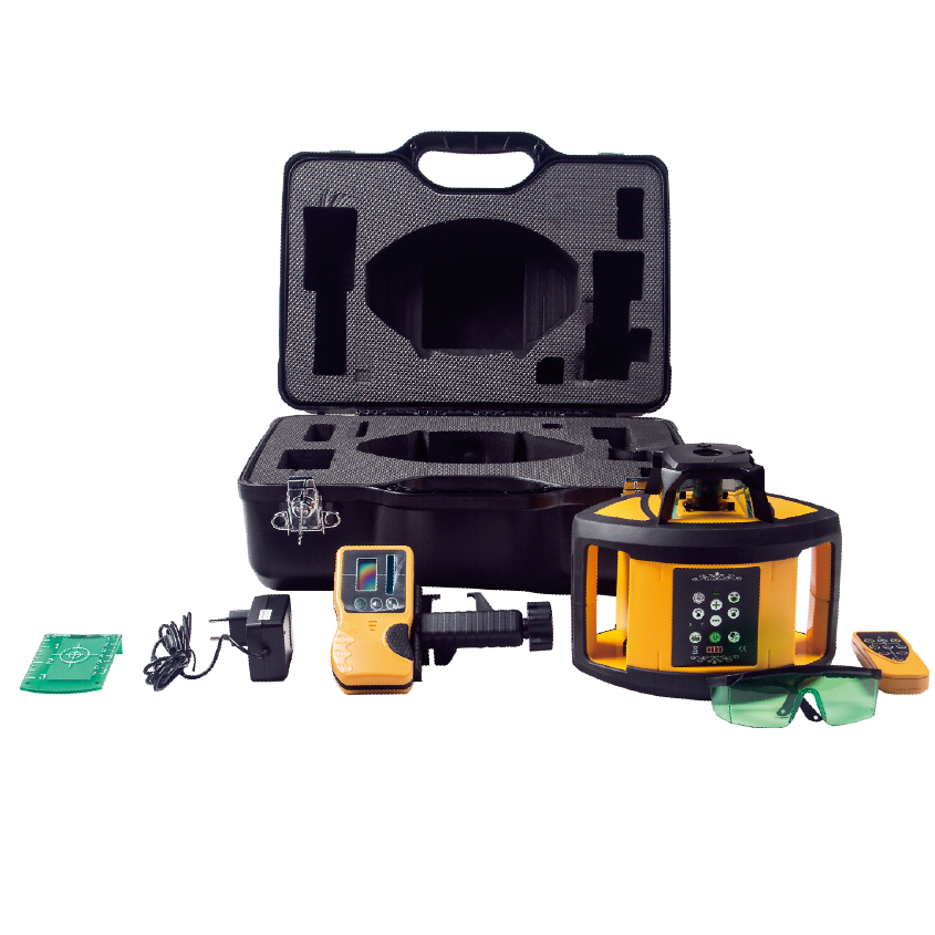Rotary Laser Level 500M Range - Heipoe HP2010G شعاع أخضر ليزر دوار