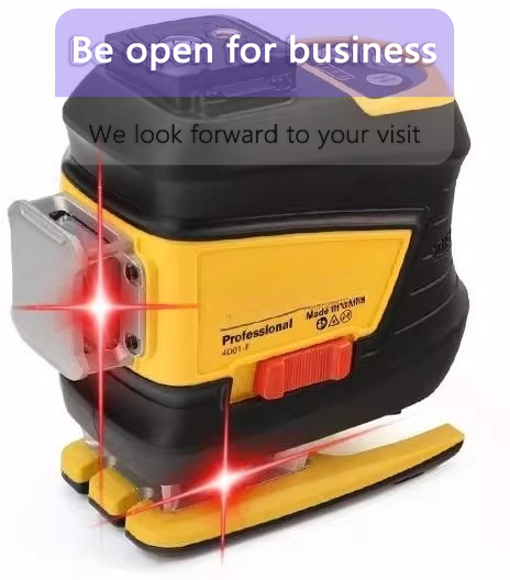 Laser Level Outdoor Bright Green - مستوى ليزر عالي الدقة بـ 8/12