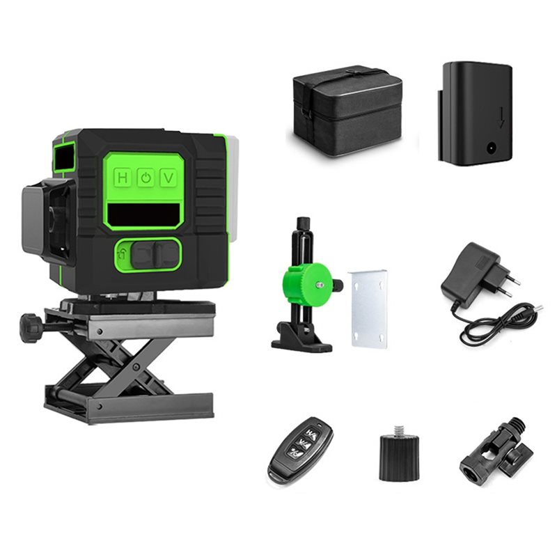 Laser Level Outdoor Bright Green - AB66- مستوى ليزر أخضر فائق السطوع