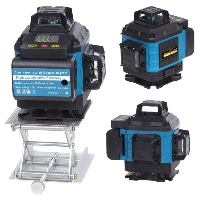 Laser Level 4D 16 Line Green - الرقمية 16 خط 4D الأخضر بالجملة