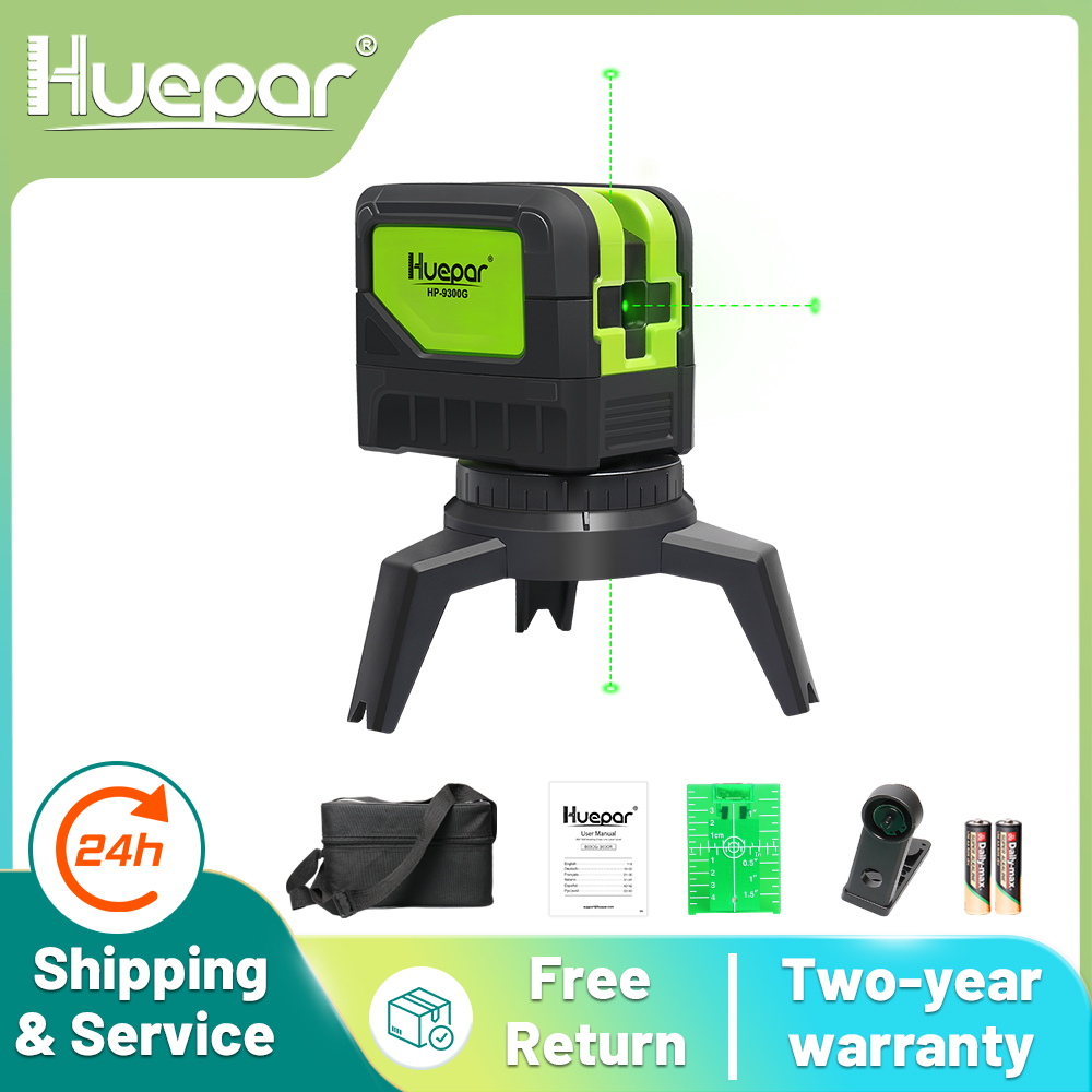 Line Laser Level Magnetic Bracket - مستوى ليزر التسوية الذاتية Huepar مع