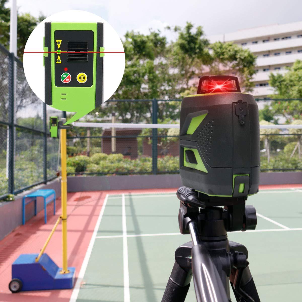 جهاز ليزر متقاطع ثلاثي الأبعاد - مراجعة Laser Level 3D Cross Line Self Leveling وسعره
