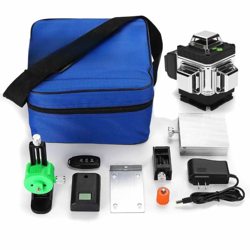 مستوى ليزر أخضر بـ 6 خطوط ثلاث - مراجعة Laser Level Outdoor Bright Green وسعره