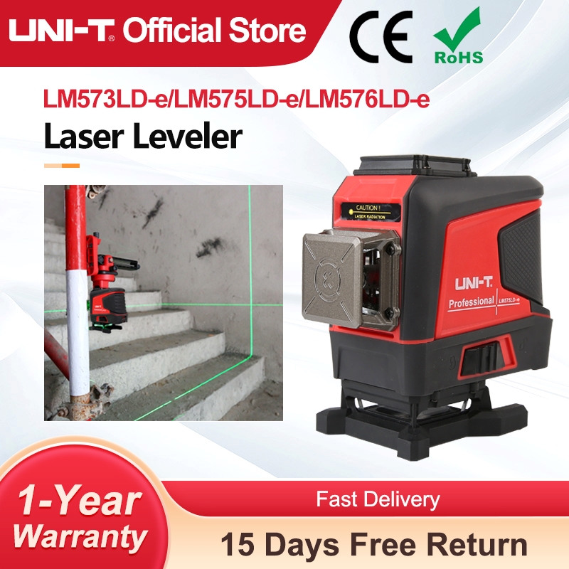جهاز قياس مستوى الليزر UNI-T L - مراجعة Green Beam Laser Level 12 Line وسعره
