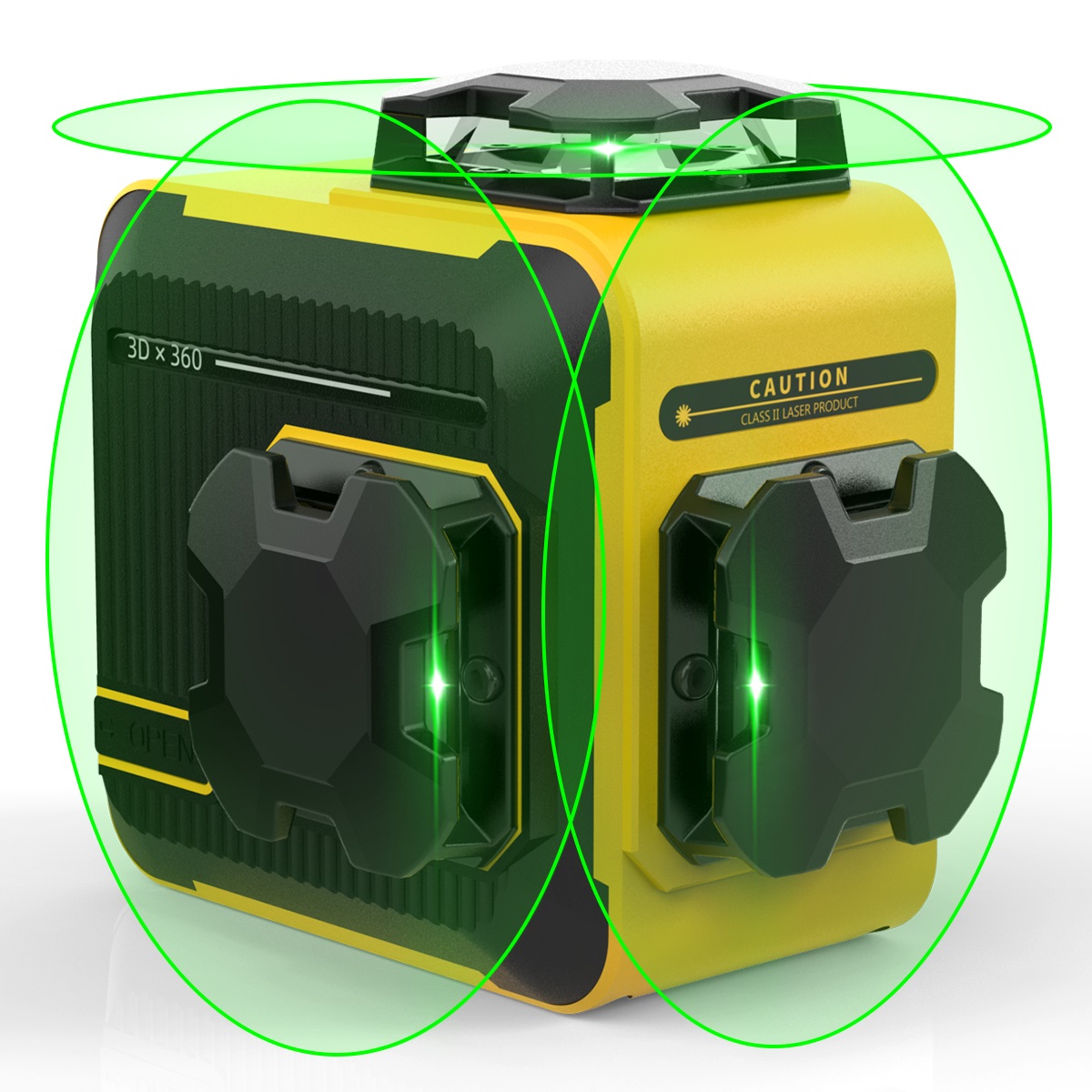 جهاز تسوية ليزر رقمي صغير M03C - مراجعة Laser Level 3D Cross Line Self Leveling وسعره