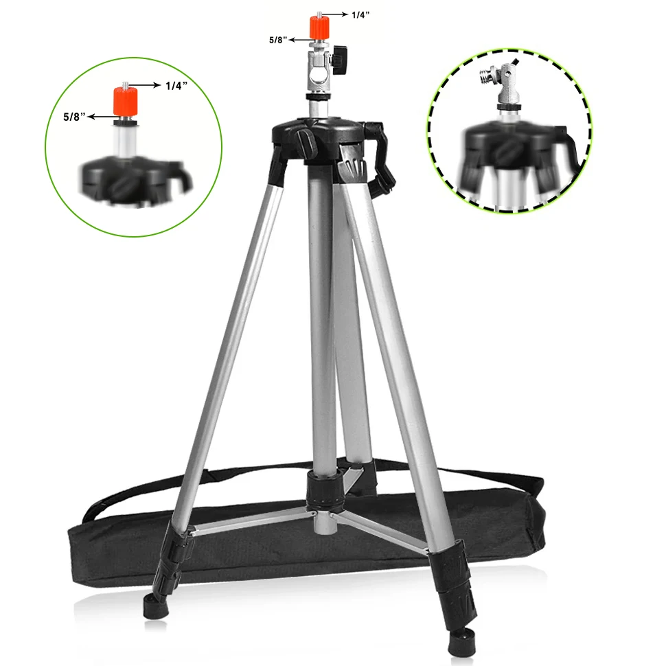 Clubiona 950 جرام 2 رطل الوزن  - مراجعة Laser Level Tripod Stand 1.5M وسعره