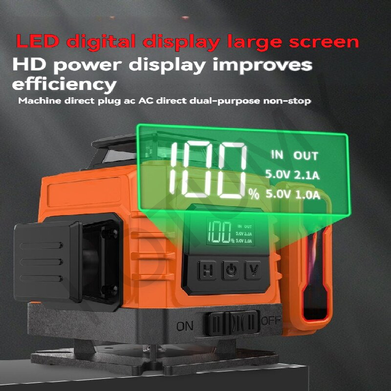 مستوى ليزر أخضر 12 خط 360 °    - مراجعة Laser Level Outdoor Bright Green وسعره