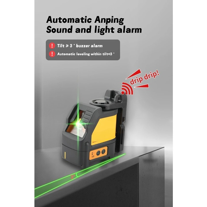 مستوى ليزر أخضر ثنائي الخط 088 - مراجعة Line Laser Level Magnetic Bracket وسعره