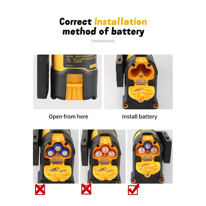 مستوى ليزر أخضر ثنائي الخط 088 - مراجعة Line Laser Level Magnetic Bracket وسعره