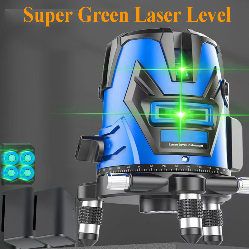 CUPBTNA في الهواء الطلق 5 خط 6 - مراجعة Laser Level Outdoor Bright Green وسعره