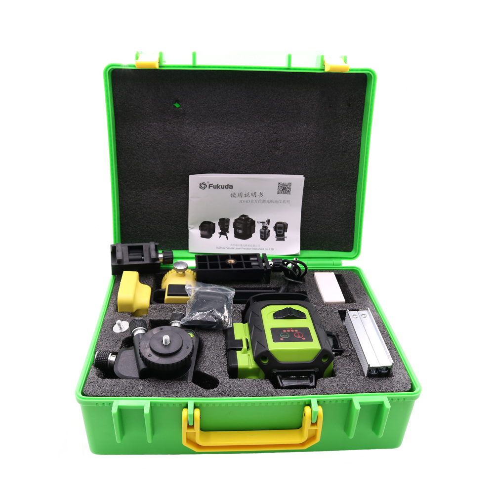 أحدث مستوى ليزر 4D 16 خطًا 532 - مراجعة Laser Level 4D 16 Line Green وسعره