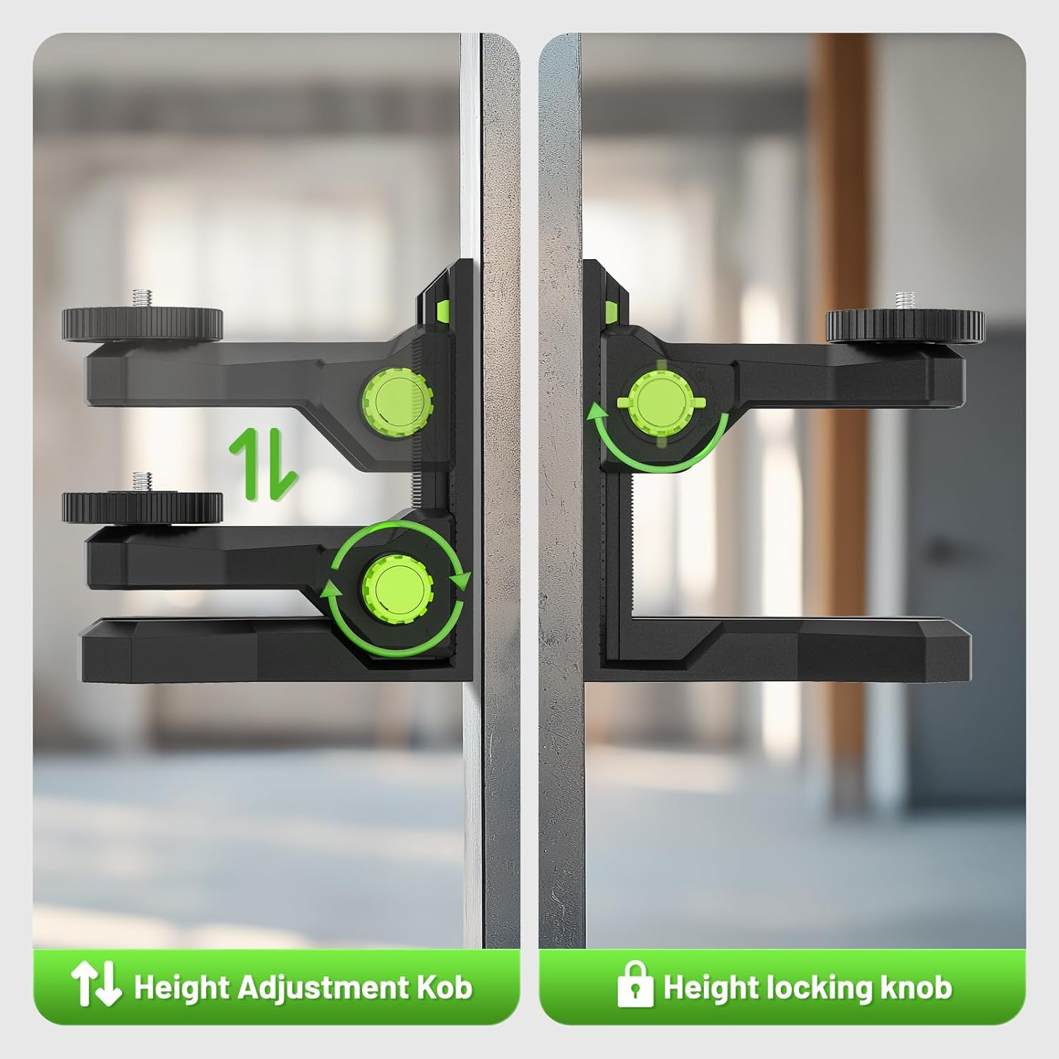حامل Huepar PV12 للضبط الدقيق  - مراجعة Line Laser Level Magnetic Bracket وسعره