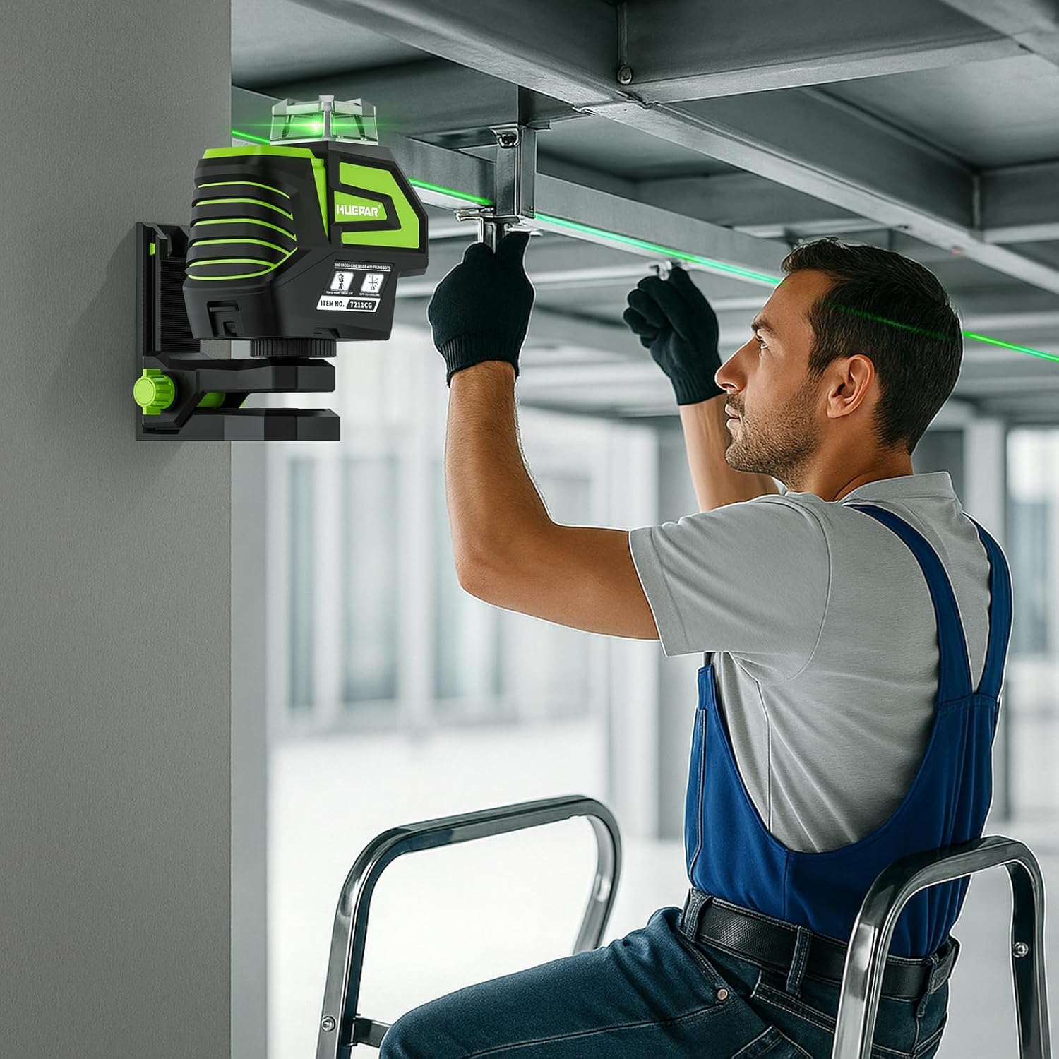حامل Huepar PV12 للضبط الدقيق  - مراجعة Line Laser Level Magnetic Bracket وسعره