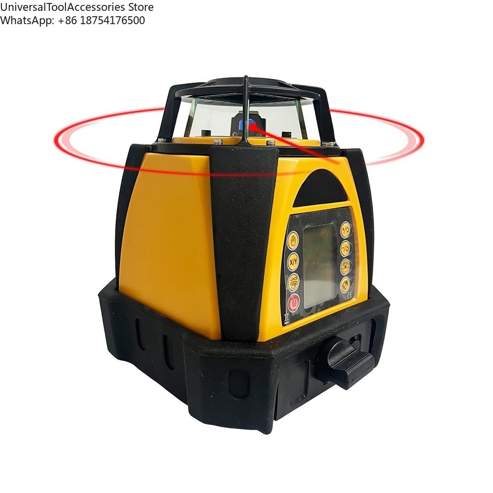 207R ليزر دوار ذاتي التسوية بم - مراجعة Rotary Laser Level 500M Range وسعره