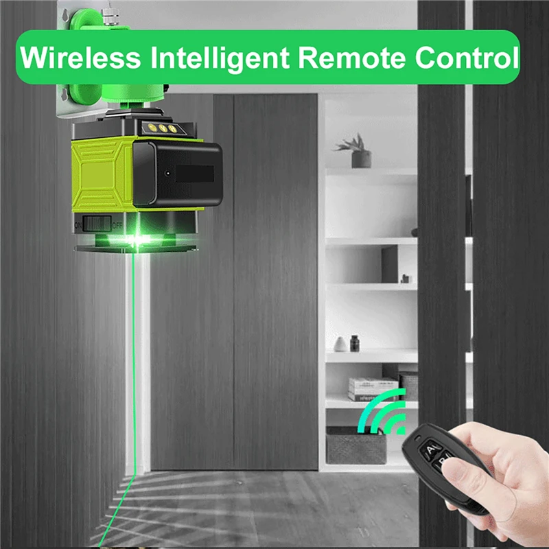 8/12/16 خطوط مستوى الليزر 4D ا - مراجعة Laser Level 4D 16 Line Green وسعره