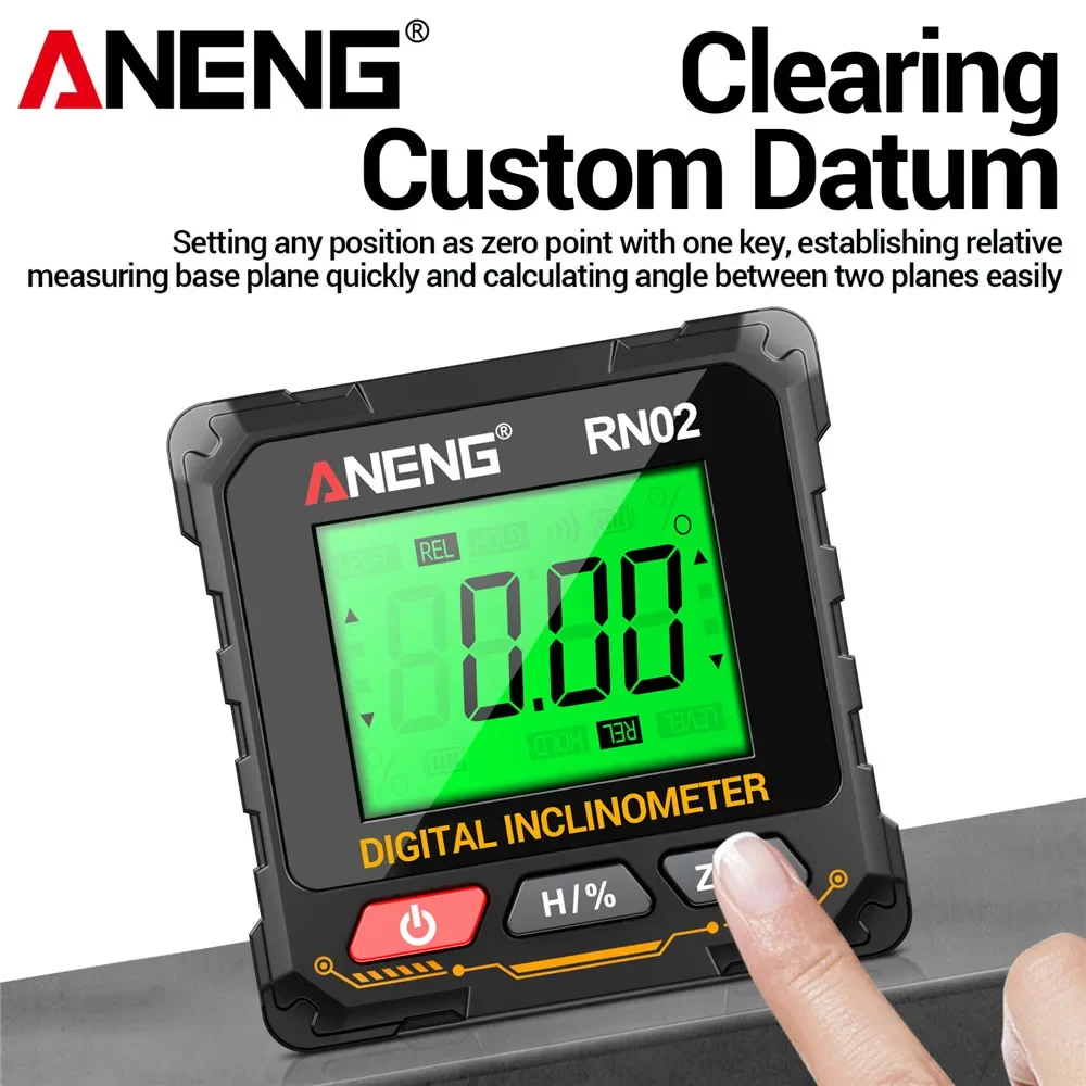 مقياس زوايا رقمي مغناطيسي ANEN - مراجعة Laser Level Rechargeable Usb وسعره