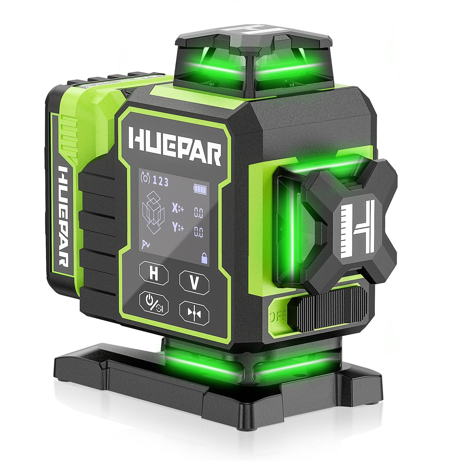 2026 Huepar W04CG مستوى ليزر أ - مراجعة Laser Level 4D 16 Line Green وسعره