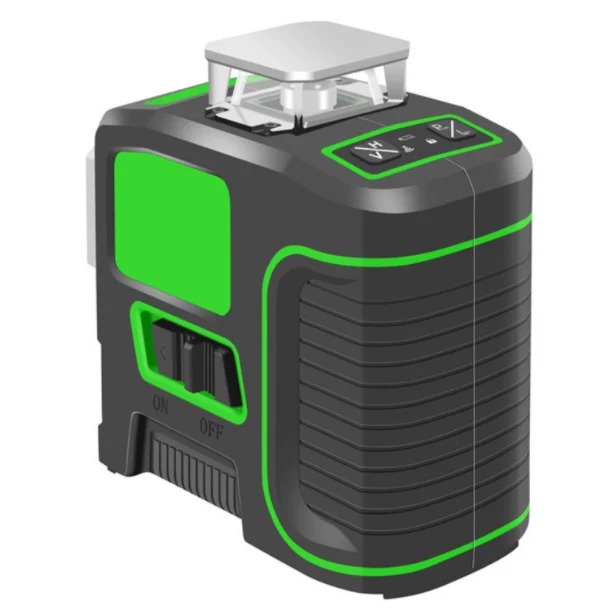 3D عبر الخط الأخضر شعاع مستوى  - مراجعة Laser Level 3D Cross Line Self Leveling وسعره