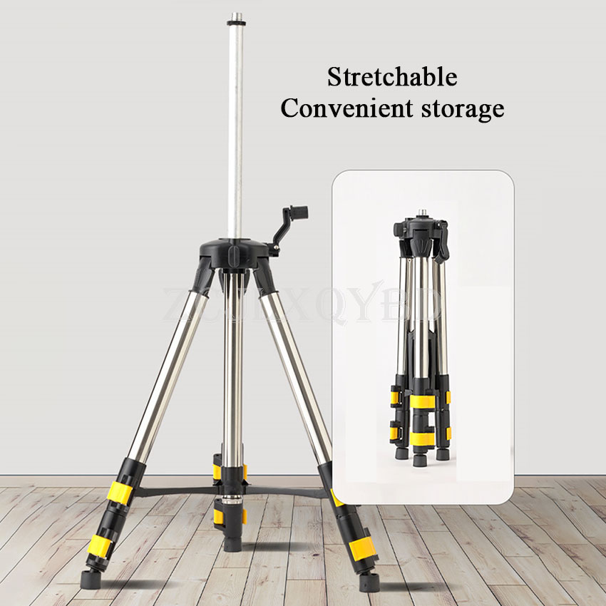حامل ثلاثي القوائم من الفولاذ  - مراجعة Laser Level Tripod Stand 1.5M وسعره