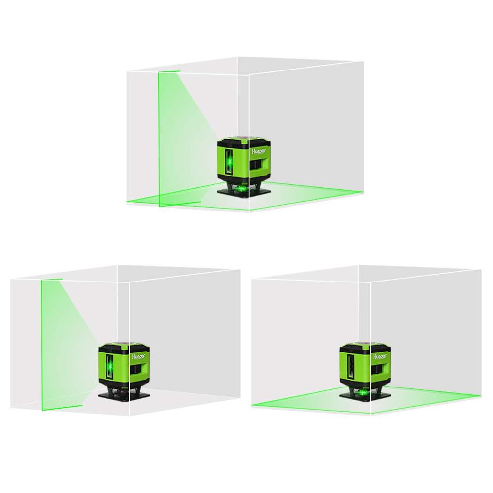 Huepar FL360G للبلاط، خط أفقي  - مراجعة Cross Line Laser 360 Degree وسعره