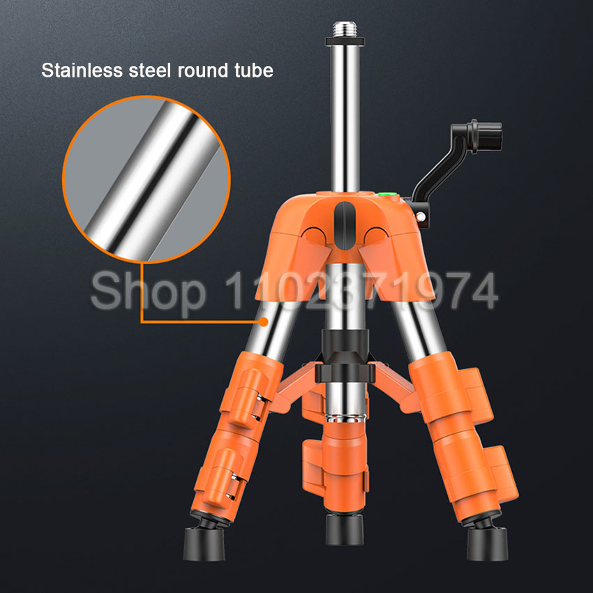حامل ثلاثي القوائم من الفولاذ  - مراجعة Laser Level Tripod Stand 1.5M وسعره