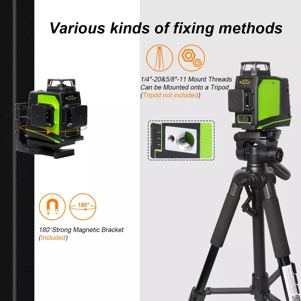جهاز تسوية ليزر دوار ثلاثي الأ - مراجعة Laser Level 3D Cross Line Self Leveling وسعره