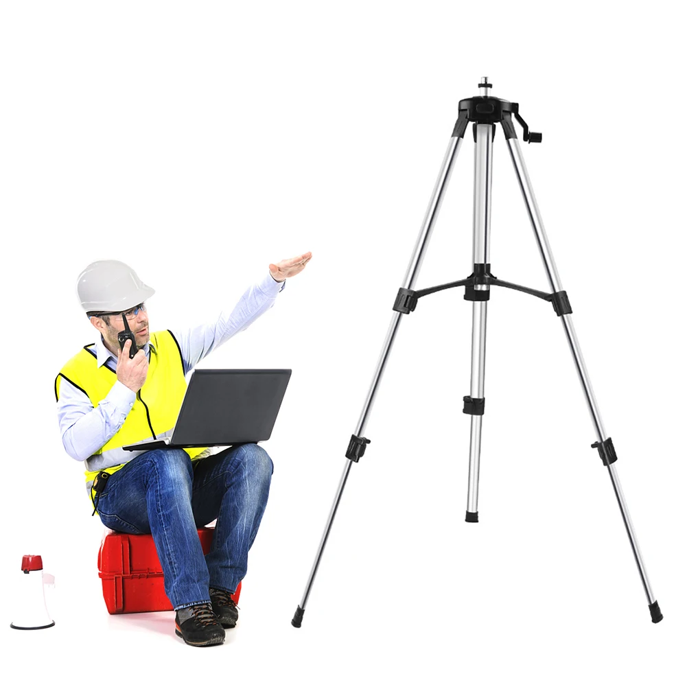 حامل ثلاثي القوائم للمسدس اللي - مراجعة Laser Level Tripod Stand 1.5M وسعره