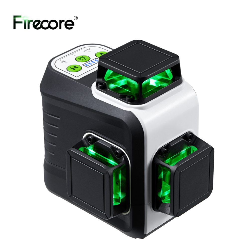FIRECORE 360 مستوى الليزر 12 خ - مراجعة Cross Line Laser 360 Degree وسعره