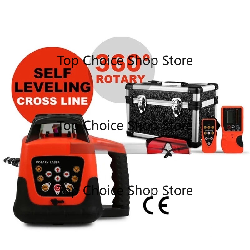 مستوى ليزر دوار أوتوماتيكي بشع - مراجعة Rotary Laser Level 500M Range وسعره