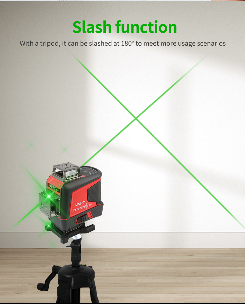 UNI-T مستوى الليزر 360 12 16 خ - مراجعة Laser Level 3D Cross Line Self Leveling وسعره